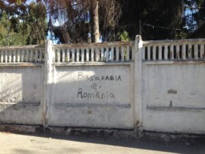 Umstrittene Parole an einer Mauer in der moldauischen Hauptstadt Chișinău: Bessarabien ist (nicht) Rumänien.